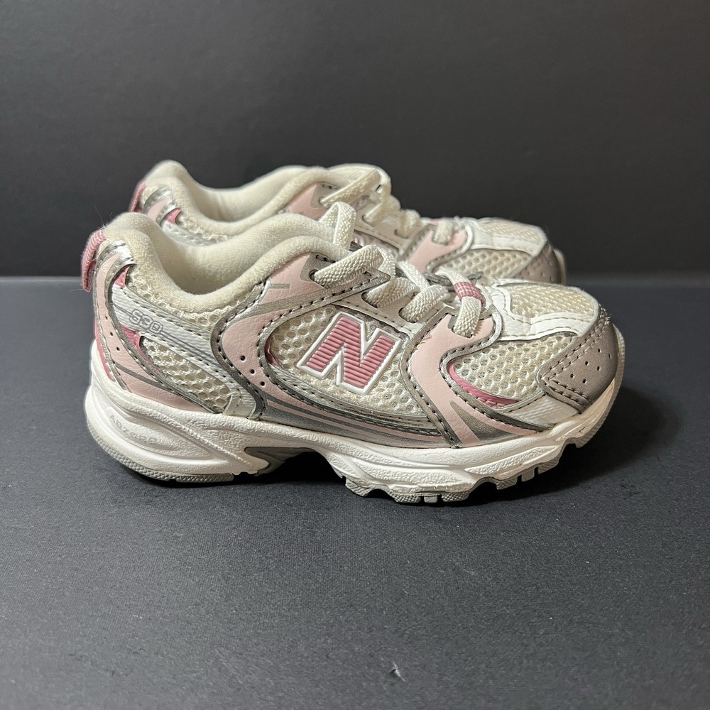 New Balance 530 Pink/White Kids Sneakers IZ530EC Toddler Size 7